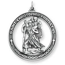 What is the meaning of the Saint Christopher medal?
